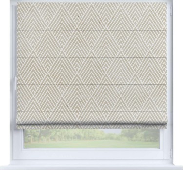 Римская штора «Кортин» на створку «Арлекино»