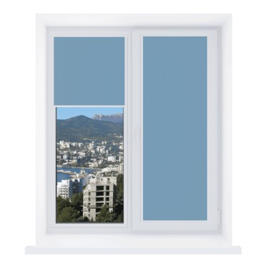 Рулонная штора Уни 2 Респект DM 94 синий