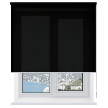 Рулонная штора Респект DM черный 36