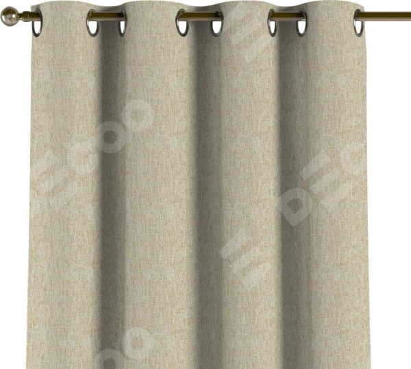Комплект штор на люверсах стиф димаут светло-бежевый