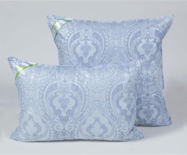 Подушка стёганная 50х70 см, бамбуковое волокно, ткань тик, п/э 100%