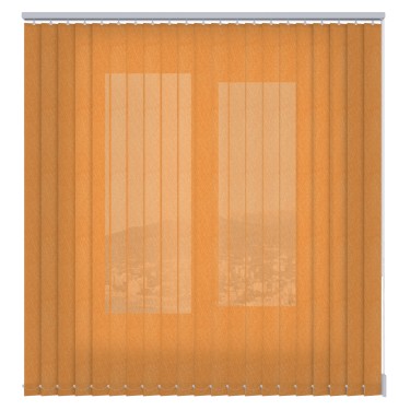 Вертикальные жалюзи 95 оранжевый
