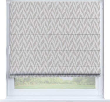 Римская штора «Кортин» на створку «Песочный зебрано»