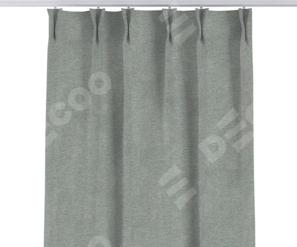 Комплект штор на тесьме «Кустик», твид блэкаут светло-серый