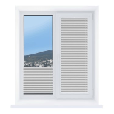 Штора плиссе ткань Виват жемчужный