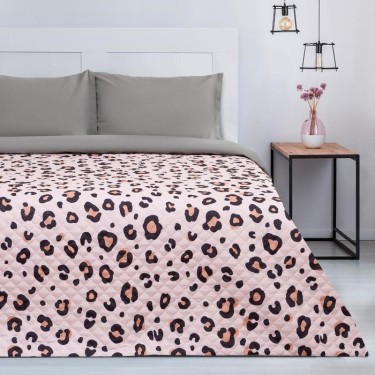 Покрывало Этель 2 сп Leopard, 180х220 ±5 см, микрофибра