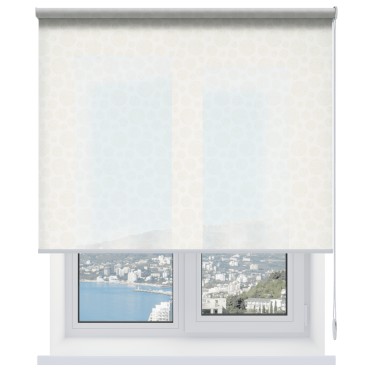 Рулонная штора Галактика белый 01