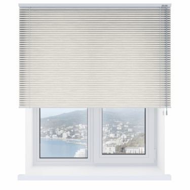 Горизонтальные жалюзи бежевые S003 техно