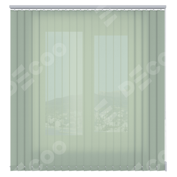 Вертикальные жалюзи Милано 27 салатовый