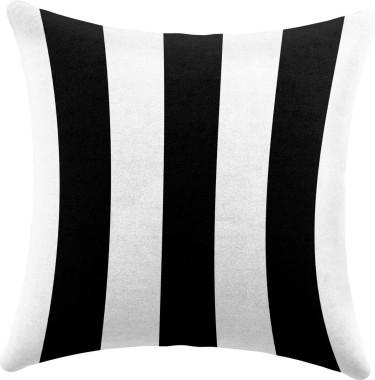 Подушка квадратная Cortin «Черное и белое»