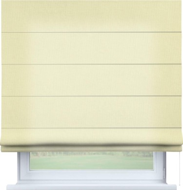 Римская штора «Кортин», канвас светло-бежевый, для проёма