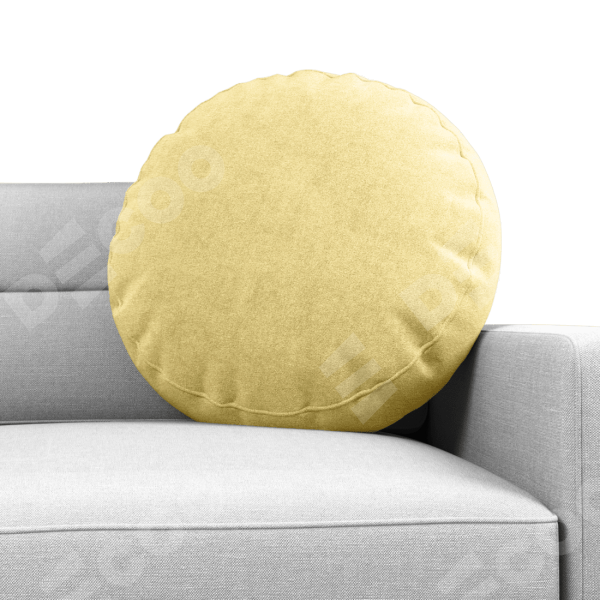 Подушка круглая Cortin софт золотой