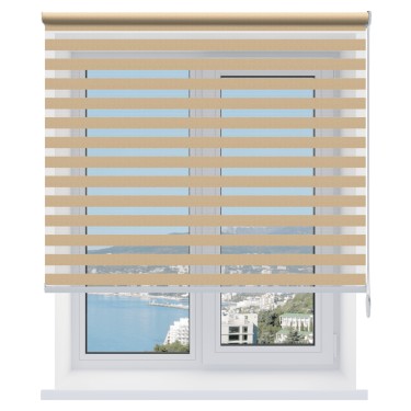 Рулонная штора День-ночь Linen 02