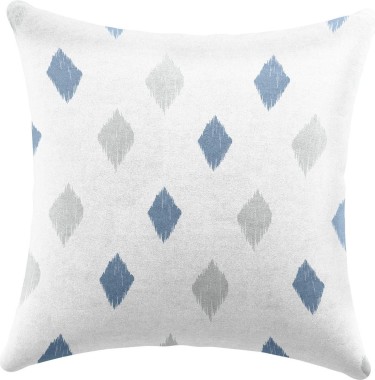 Подушка квадратная Cortin «Икат ромбики»