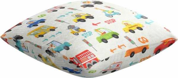 Подушка квадратная Cortin «Дорожные правила»