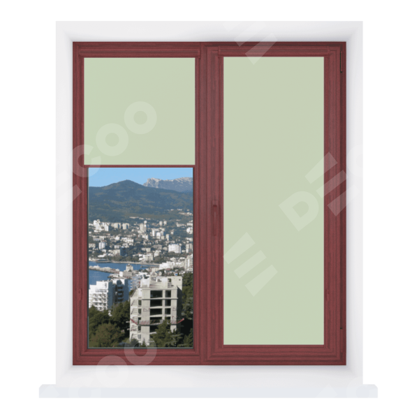 Рулонная штора Уни 2 Триумф ВО 27 салатовый