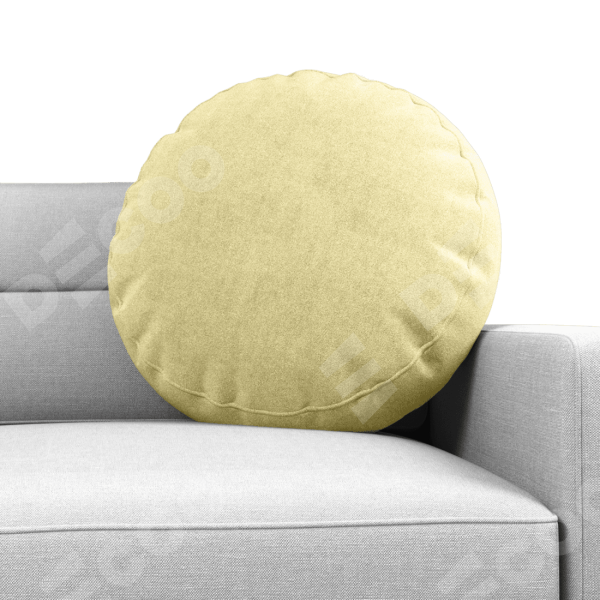 Подушка круглая Cortin софт молочный