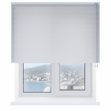 Горизонтальные жалюзи 834 светло-серые